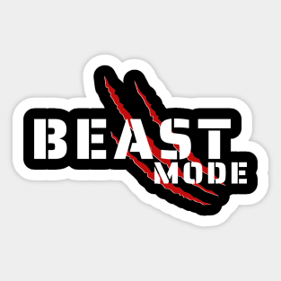 Beast Mode Sticker